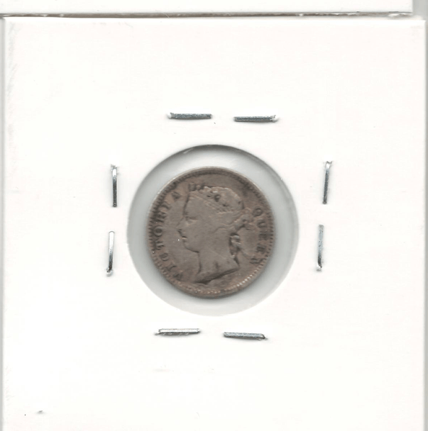 Hong Kong: 1900 5 Cent