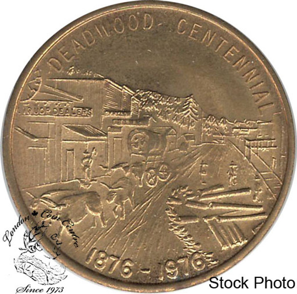 United States: 1976 Deadwood Centennial Token - Homestead Gold Mine