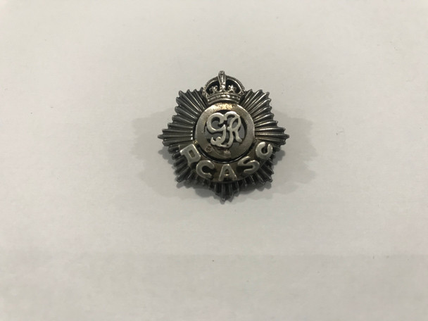 Canada: R.C.A.S.C. Sterling Sweetheart Pin