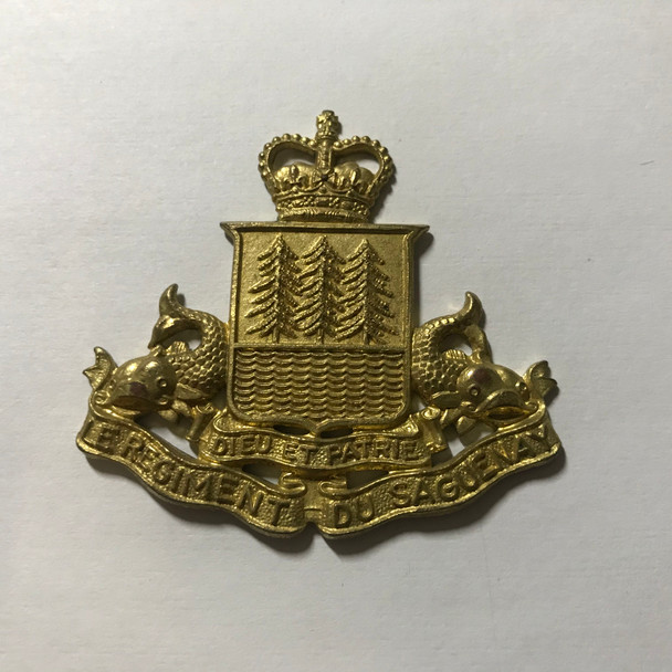 Canada: Le Regiment Du Saguenay Badge