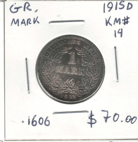Germany: 1915D Mark
