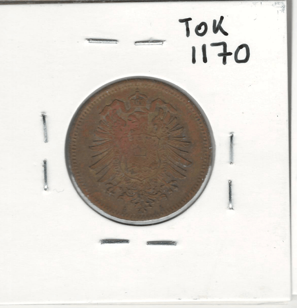 Montreal Teutonia Gesangverein 5 Cents Token