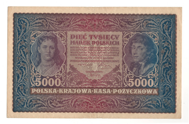 Poland: 1920 5000 Marek