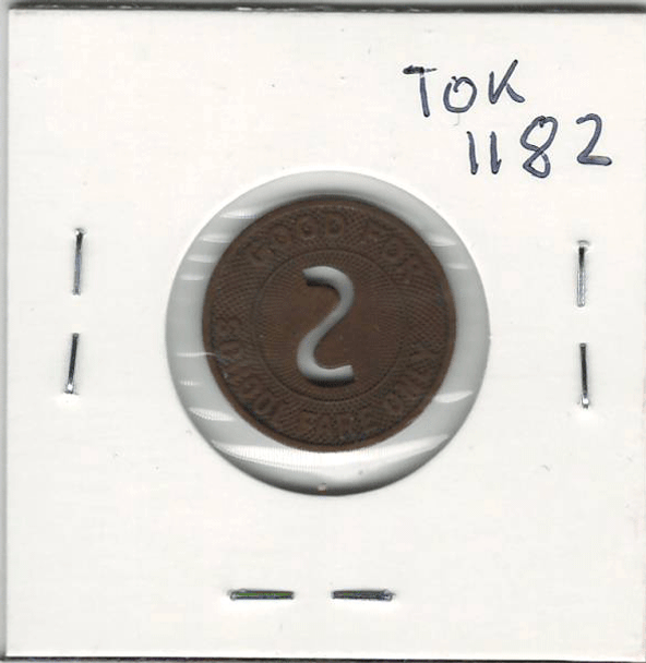 New York, Rochester Lines School Bus Token