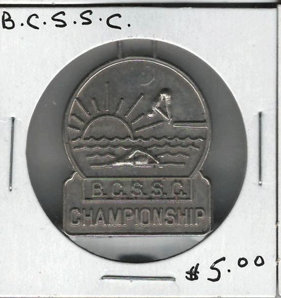 B.C.S.S.C. Championship Medal