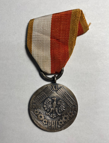 Poland: 1944 - 1984 Walka Praca Socializm Medal