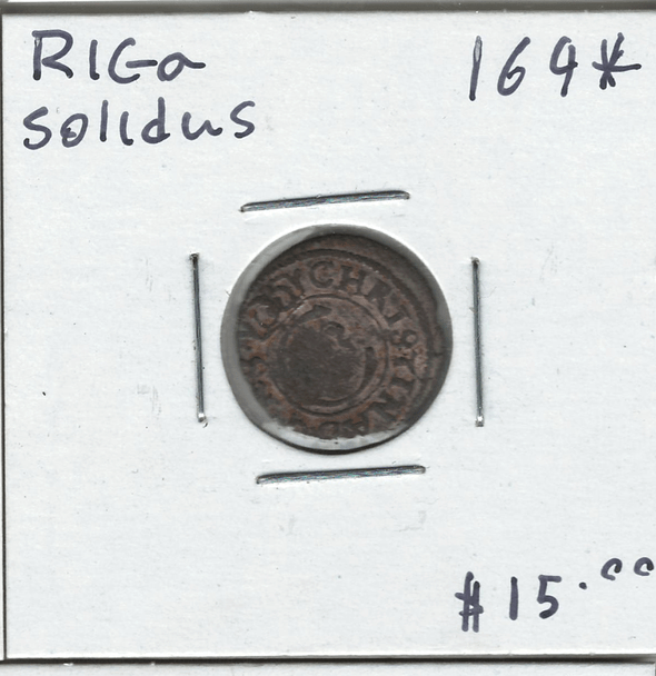 Riga: 169* Solidus