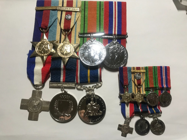 Canadian, Maltese, and British Medals Awarded to Sgt. A.G. Johns. Royal Air Force (Includes Paperwork, Notes, Photos Etc.)