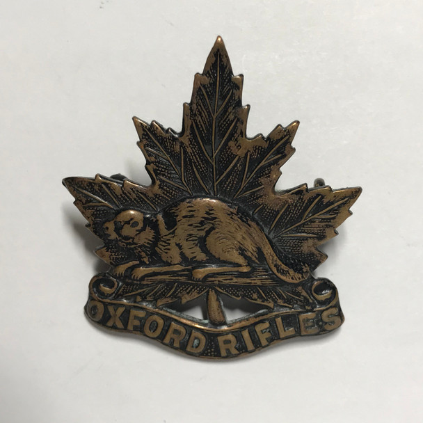 Canada: WWII Oxford Rifles Badge