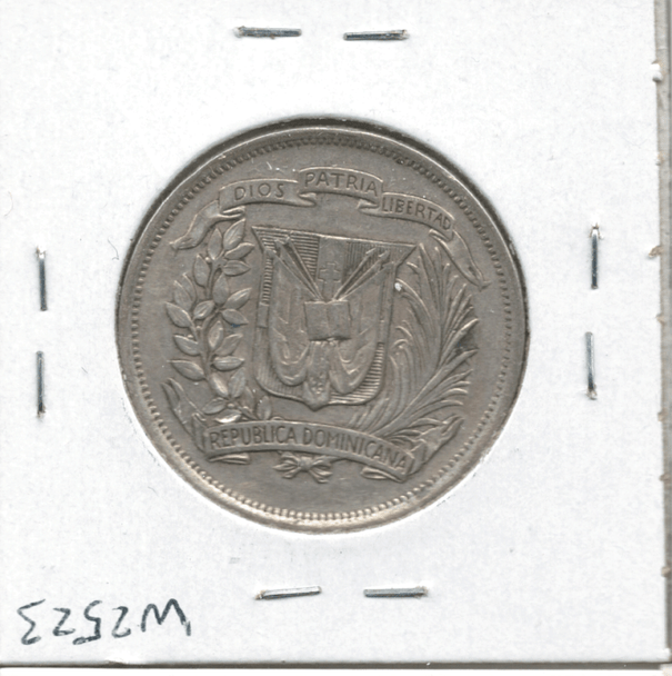 Dominican Republic: 1937 1/2 Peso
