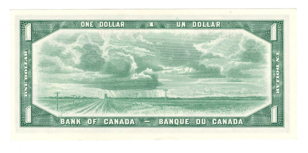 Canada: 1954 $1  Bank  Of  Canada  Banknote  BC-37b