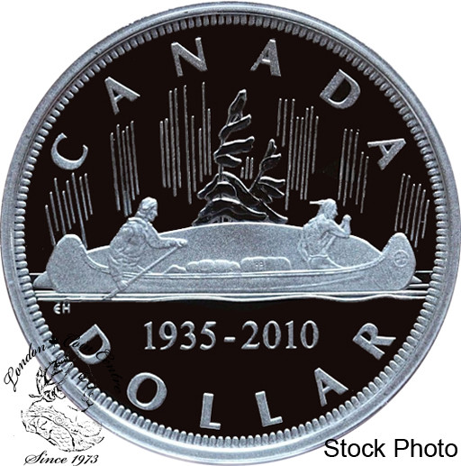 Turning Point リヴァイアサン1 raw 美品 廃盤 希少 当時物 Canada: 2010 $1 Limited Edition Proof Silver Dollar - 75th