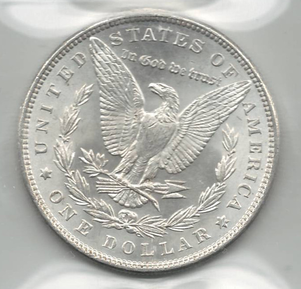 United States: 1885 Morgan Dollar ICCS  MS63