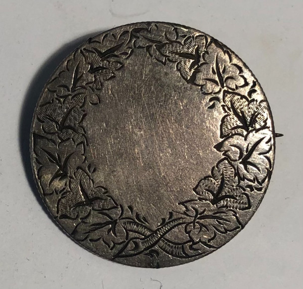 Great Britain: 1800's Gothic Florin Love Token Pin