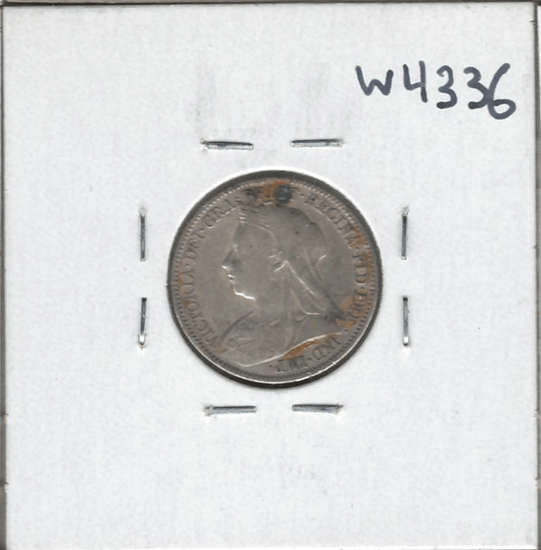 Great Britain: 1896 6 Pence #3