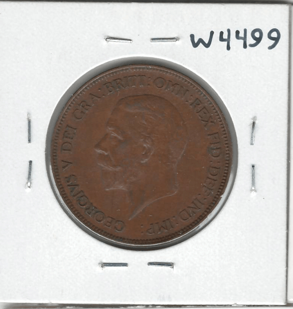 Great Britain: 1928 Penny