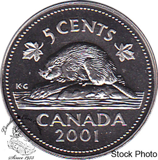 Canada: 2001 5 Cent Specimen