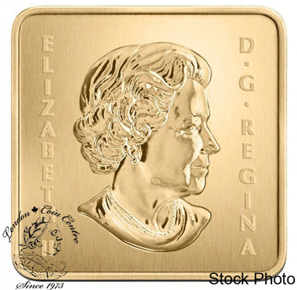 Canada: 2010 $3 Polar Bear Square Sterling Silver Gold Plated Coin Canada: 2010 $3 Polar Bear Square Sterling Silver Gold Plated Coin