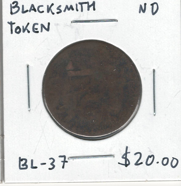 Blacksmith: ND 1/2 Penny  BL-37