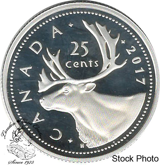 Canada: 2017 25 Cent Proof Silver Coin