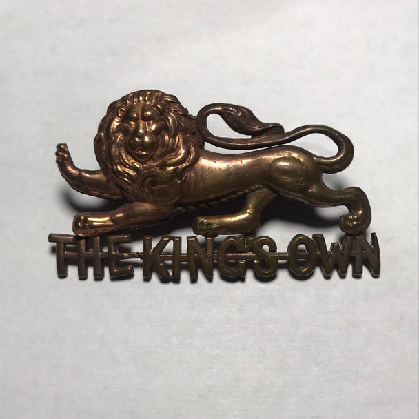 Great Britain: The King's Own Royal Regiment, Pre WWI Cap Badge