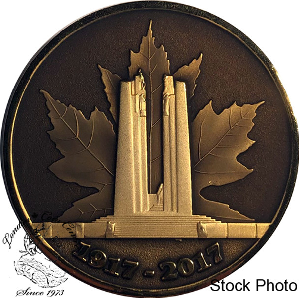 Canada: 2017 100th Anniversary of Vimy Ridge Medallion - 44mm!