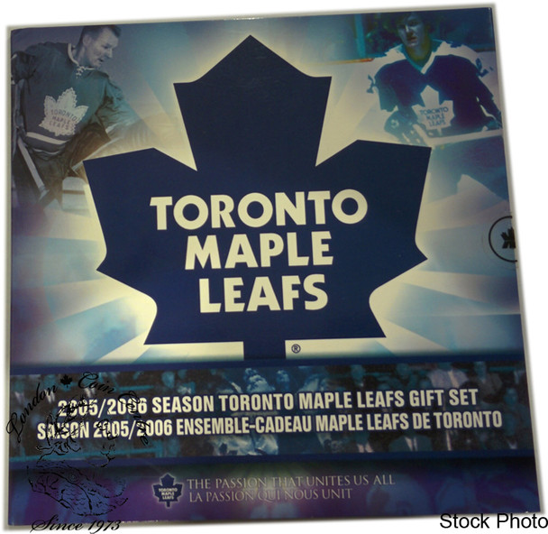 Canada: 2006 Toronto Maple Leafs Logo Coin Set with Coloured 25 Cent