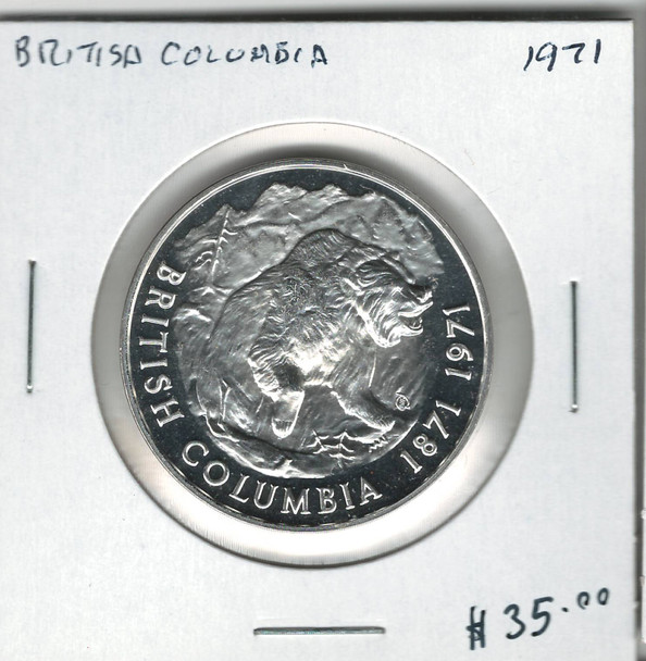 Canada: 1971 British Columbia Token