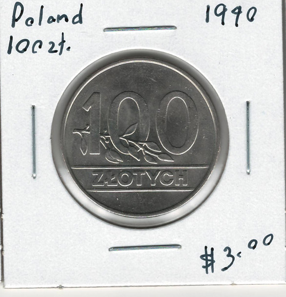 Poland: 1990 100 Zlotych