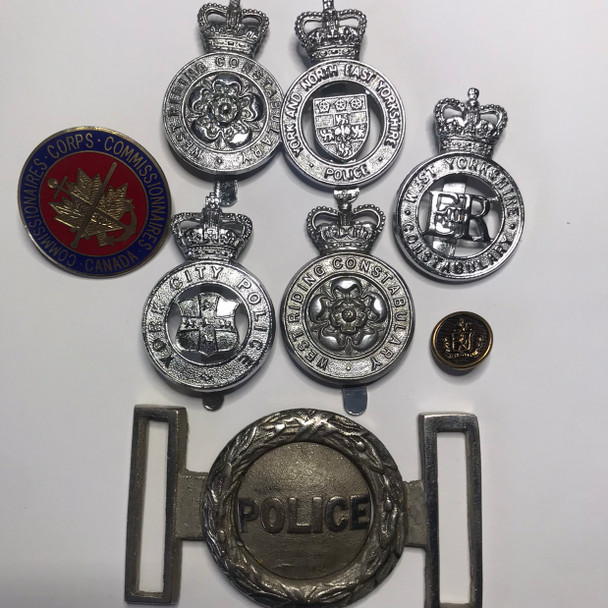 Canada/Great Britain: Lot of Police Related Items