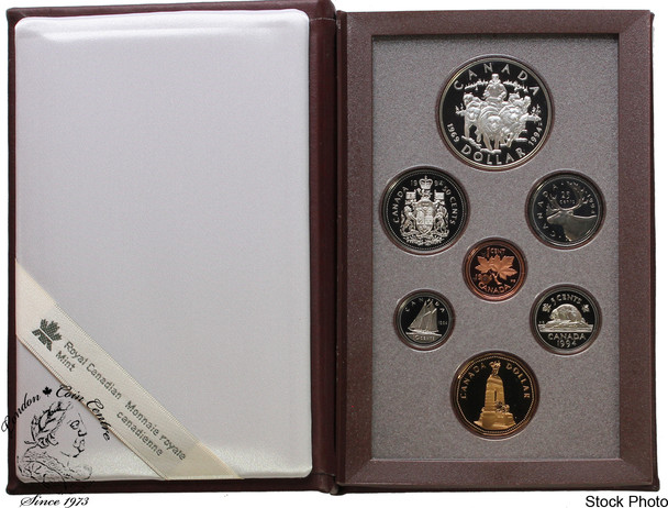 Canada: 1994 Dogsled Team Special Edition Double Dollar Set