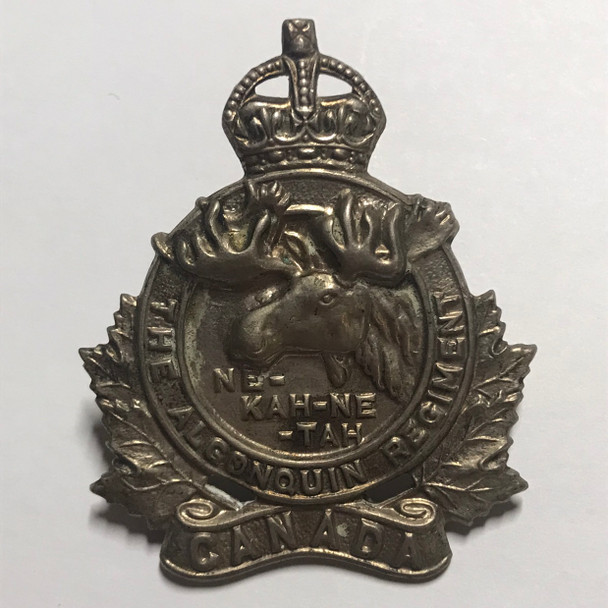 Canada: Algonquin Regiment Ne-Kah-Ne-Tah Cap Badge