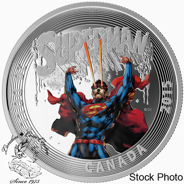 Canada: 2015 $20 Iconic Superman Comic Book Covers: Superman #28 Silver Coin