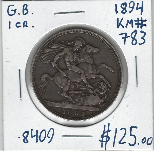 Great Britain: 1894 Crown