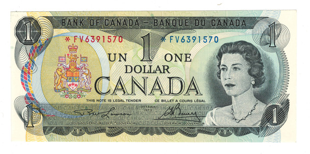 Canada: 1973 $1 Bank Of Canada Replacement  Banknote FV
