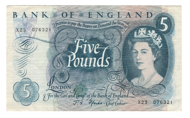 Great Britain: 1963-71 5 Pounds
