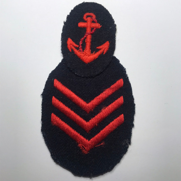 Germany: 3rd Reich H.J. Marine Insignia With Anchor Qualification Badge Attached