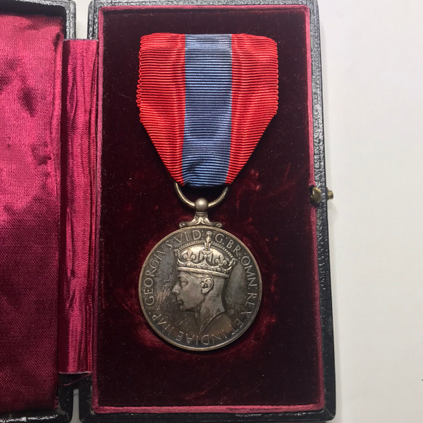 Great Britain: Imperial Service Medal to Harry Blythe