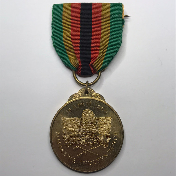 Zimbabwe: 1980 Independence Medal (64093)