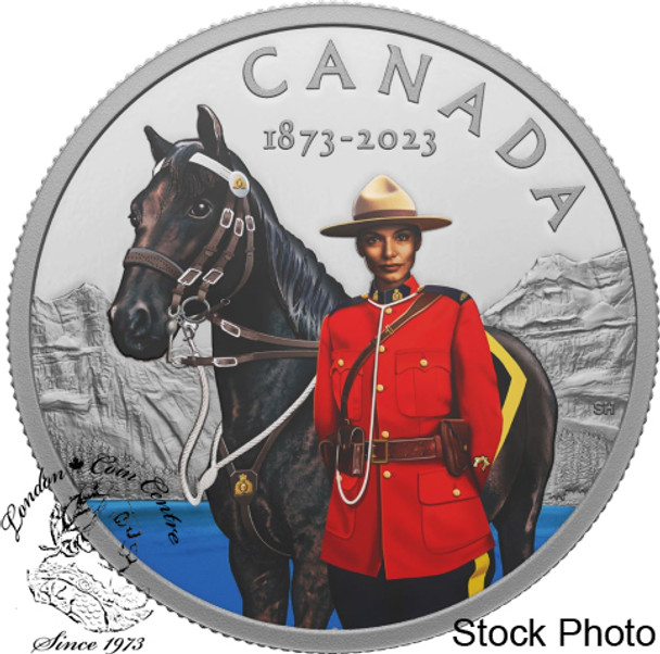 Canada: 2023 $20 150th Anniversary of The RCMP Fine Silver Coin