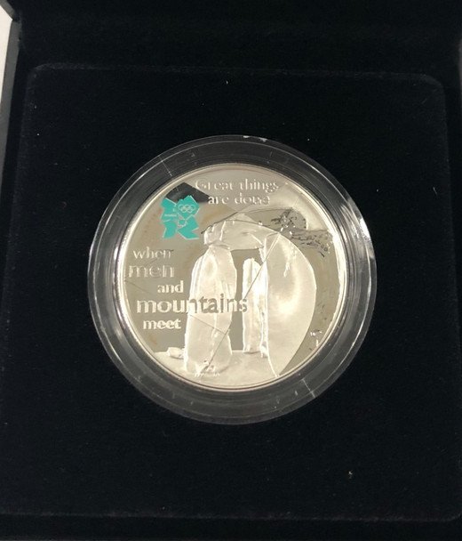 Great Britain: 2009 A Celebration of Britain: Stonehenge 5 Pound Silver Proof Coin