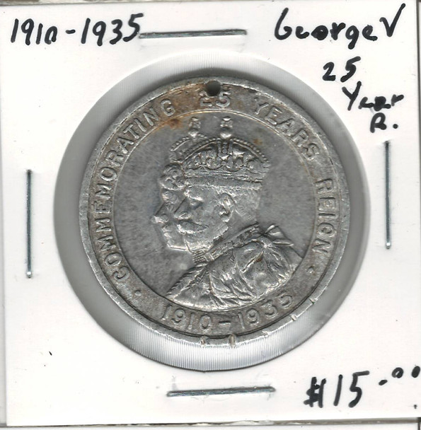 Great Britain: 1910 - 1935 George V 25 Year Reign Token