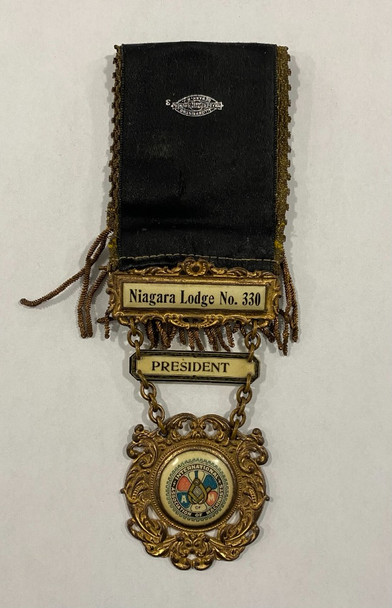 United States: Association of Machinists Niagara Lodge No.330 President Medal