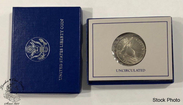 United States: 1986 Ellis Island Uncirculated Half Dollar Coin