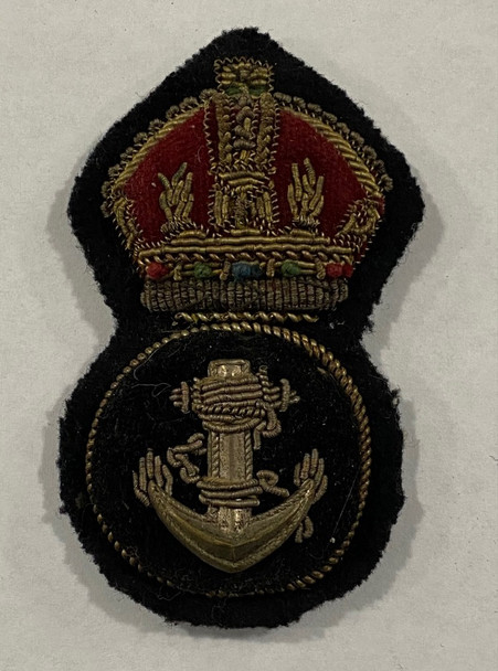 Canada: WWII Royal Canadian Navy Petty Officer Cap  Badge