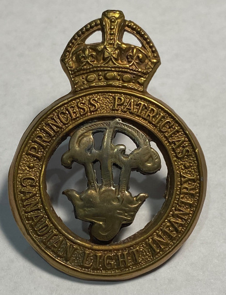 Canada: Princess Patricia's Canadian Light Infantry Officer's Cap Badge