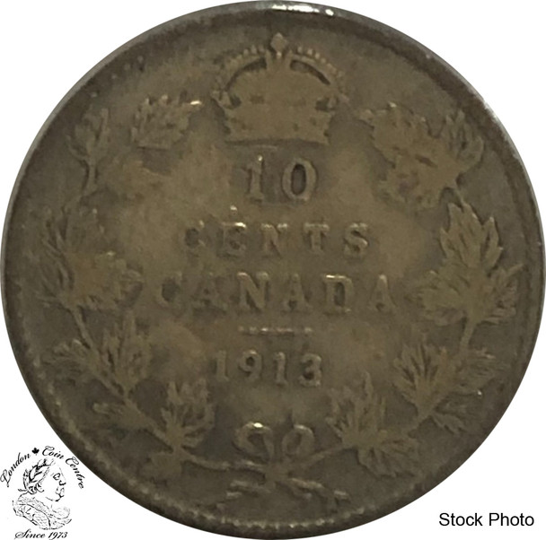 Canada: 1913 10 Cents BL F12