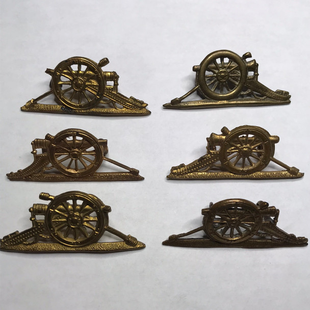 Group of Commonwealth Artillery Arm Badges