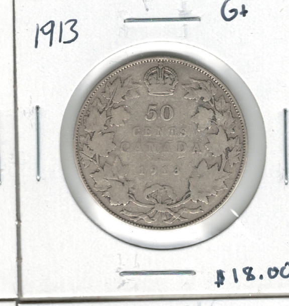 Canada: 1913 50 Cents G6