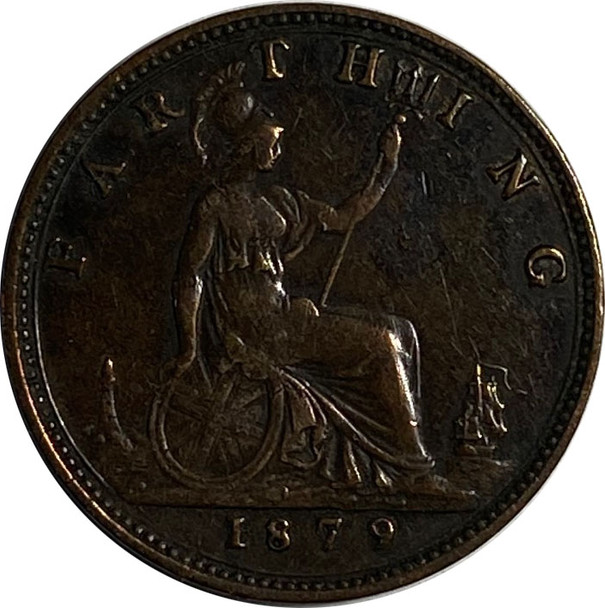 Great Britain: 1879 Farthing